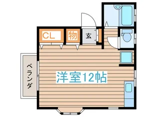 シャルマン・モリヤ【2階】の間取り