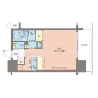 プレジオ海老江【13階】の間取り
