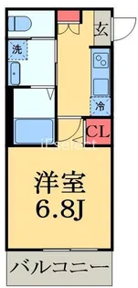 ラネージュ稲毛【3階】の間取り