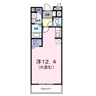 ルートサイドヴィラ【3階】の間取り