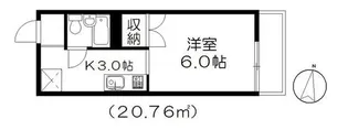 メゾン・ド・ブールバール【1階】の間取り