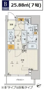スカイコートTOKYOスカイツリー【10階】の間取り