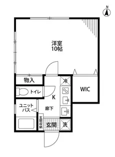 中野千利休【1階】の間取り