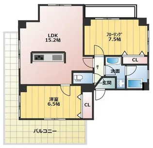 laulea【4階】の間取り
