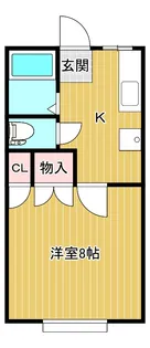 ストークハウスB【1階】の間取り