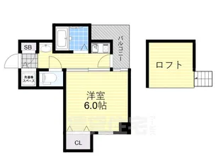 エステムコート新大阪3ステーションプラザ【10階】の間取り