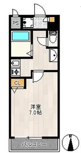 レクシア京橋TRES【3階】の間取り