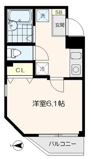 フェリーチェ豊玉中壱番館【3階】の間取り