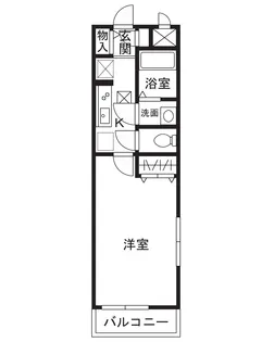 フォレストヒルズ宮崎台【1階】の間取り