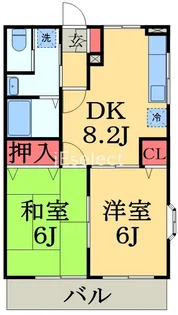 ハイムムラージュ【2階】の間取り