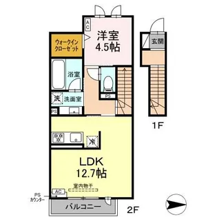 Cozy space【2階】の間取り