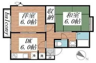 エスポワールA棟【1階】の間取り