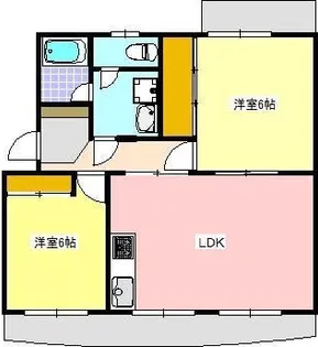 紺屋マンション 92【1階】の間取り