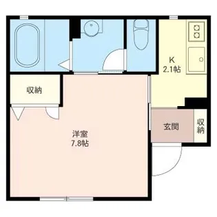 K・サンライズ【1階】の間取り