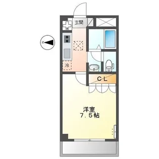 コンフォース光【2階】の間取り