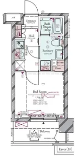 コンシェリアR 横濱桜木町【6階】の間取り