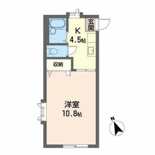 パティオス仙台【1階】の間取り