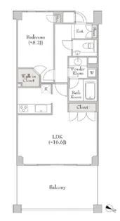 ダッシュリビング青山【7階】の間取り