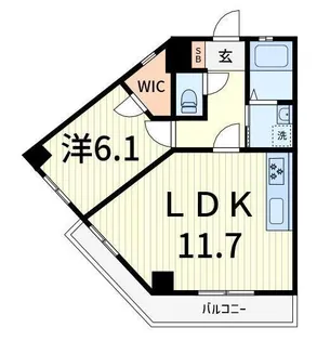 グランヴィラージュ【5階】の間取り