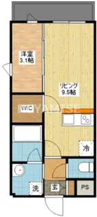 ヴィオラ矢上弐番館【1階】の間取り