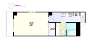 ライヴス森下スタジオ【3階】の間取り