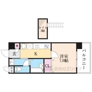 ノヴァンタ大和田【4階】の間取り