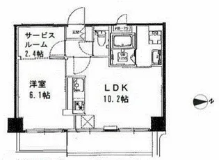 山手杉並ビル【8階】の間取り