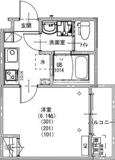 KEIAI RESIDENCE 北上尾IV【3階】の間取り