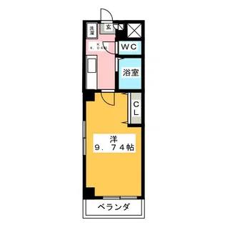 パルフローラ【2階】の間取り