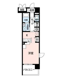 ハンプトン【5階】の間取り