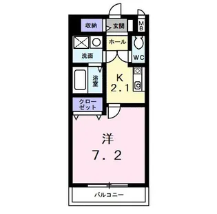 ストーン パースリ【3階】の間取り