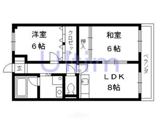 グランドール藤森【3階】の間取り