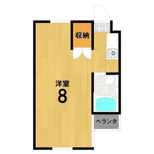 シェクル21【3階】の間取り