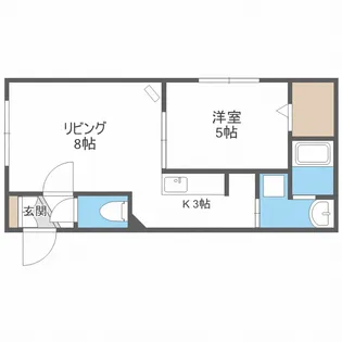 グランメール 南郷通16【3階】の間取り