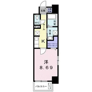 クラール上福岡【3階】の間取り