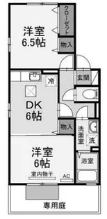 グレイスコートアネックスB棟【1階】の間取り