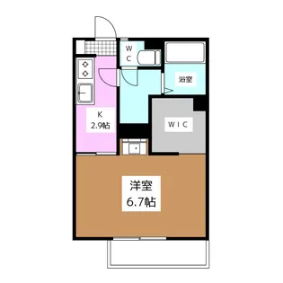 パークサイド高田 B棟【2階】の間取り