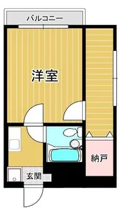 ヴィラージュ行徳【3階】の間取り