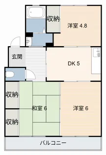 湫マンション【2階】の間取り