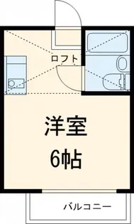 ホワイトウイング連光寺II【2階】の間取り