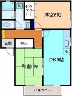 アスピラシオン【2階】の間取り