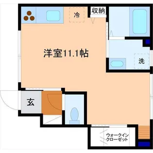 オリーブドール【1階】の間取り