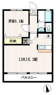 コウジーコート【1階】の間取り