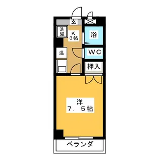 アヴニール菊水【2階】の間取り
