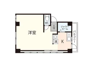 浜本ビル【4階】の間取り
