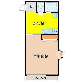 パルメディア S【1階】の間取り