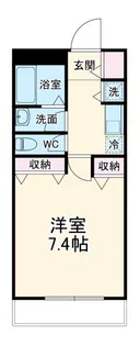 STUDIO-FLAT SHIBAYAMA【3階】の間取り