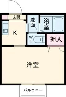 アスタ.ラ.ビスタ【1階】の間取り