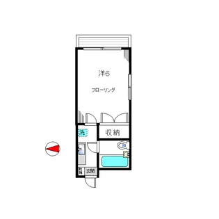 グランデ東中野【3階】の間取り