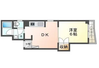 サンピア柳町【4階】の間取り
